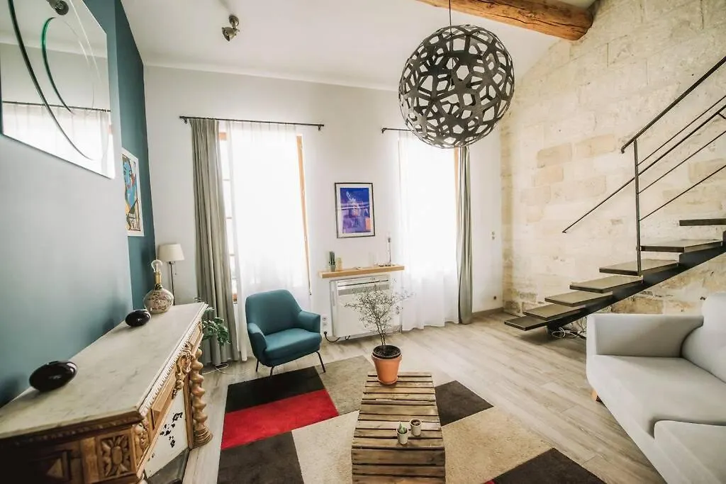 亞維農Duplex Climatise Centre Ancien 7Min A Pied Du Palais 6 Couchages公寓 亞維農