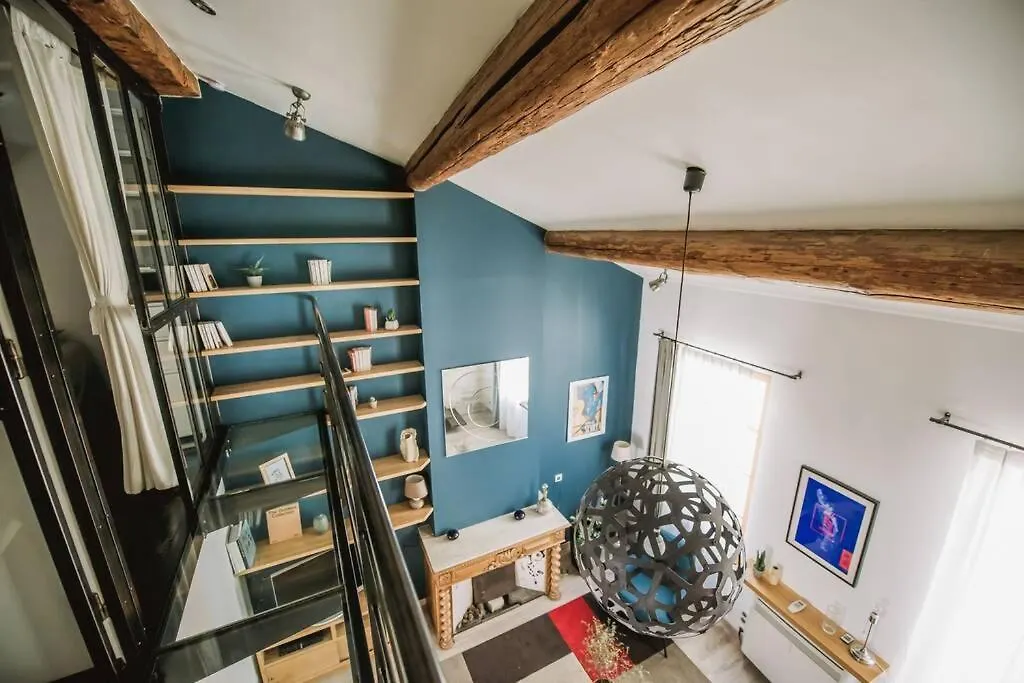 亞維農Duplex Climatise Centre Ancien 7Min A Pied Du Palais 6 Couchages公寓 亞維農