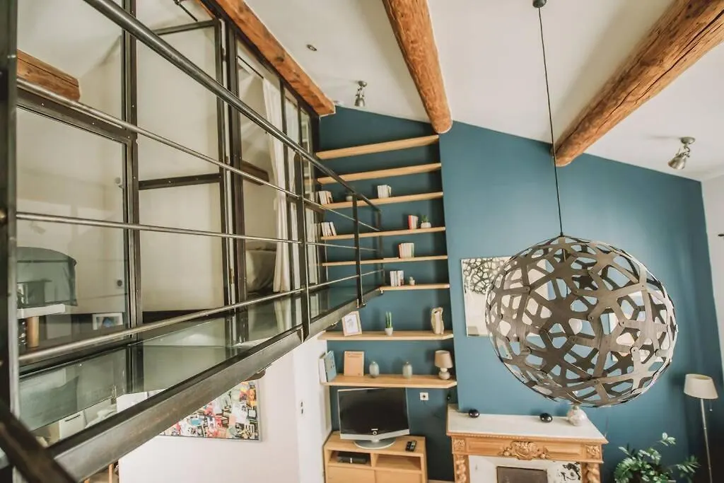 公寓 亞維農Duplex Climatise Centre Ancien 7Min A Pied Du Palais 6 Couchages公寓